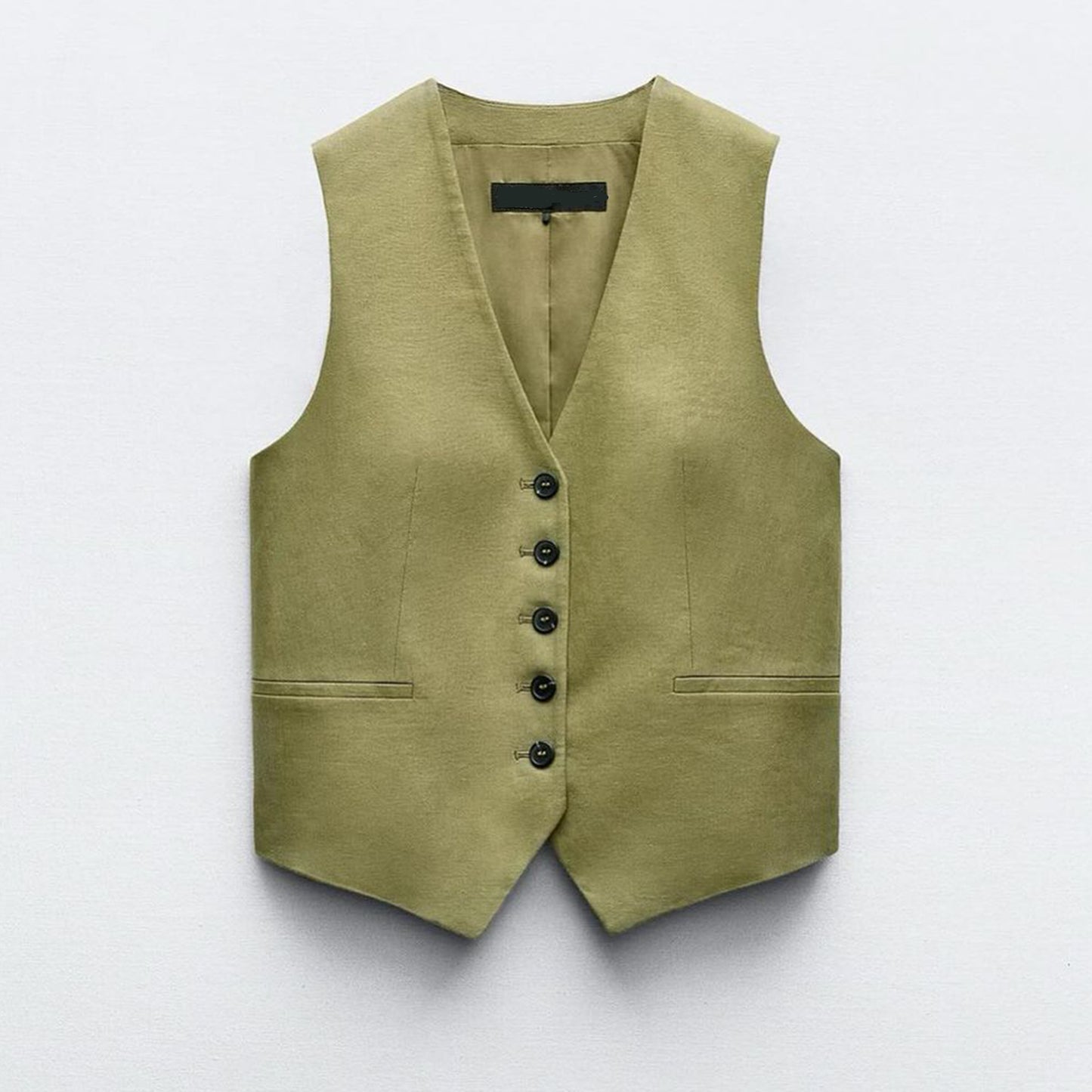 Olive Grove Tailored Vest